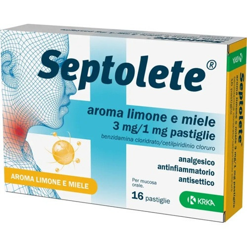 SEPTOLETE 16PAST 3MG+1MG COLA